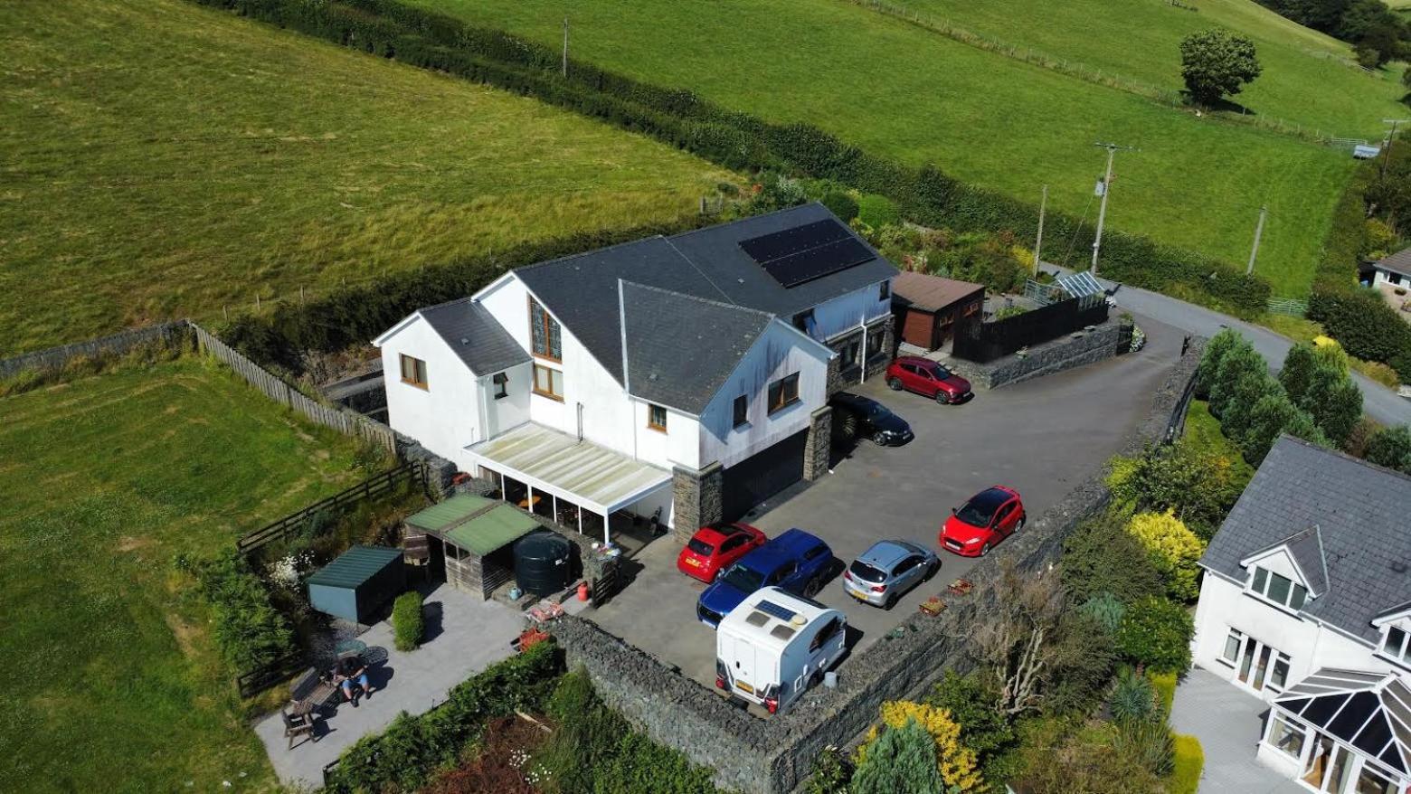 Bed and Breakfast Y Grange Llanfihangel-y-Creuddyn Zewnętrze zdjęcie
